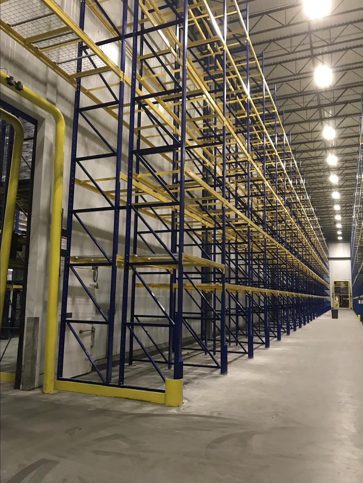 Structural Pallet Racking Installed by Industrial Equipment Erectors